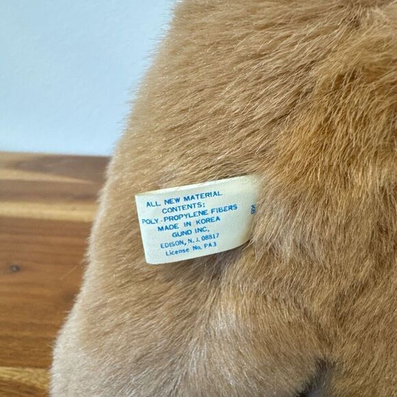 Vintage gund 1979 lion plush toy - Picture 3 of 4